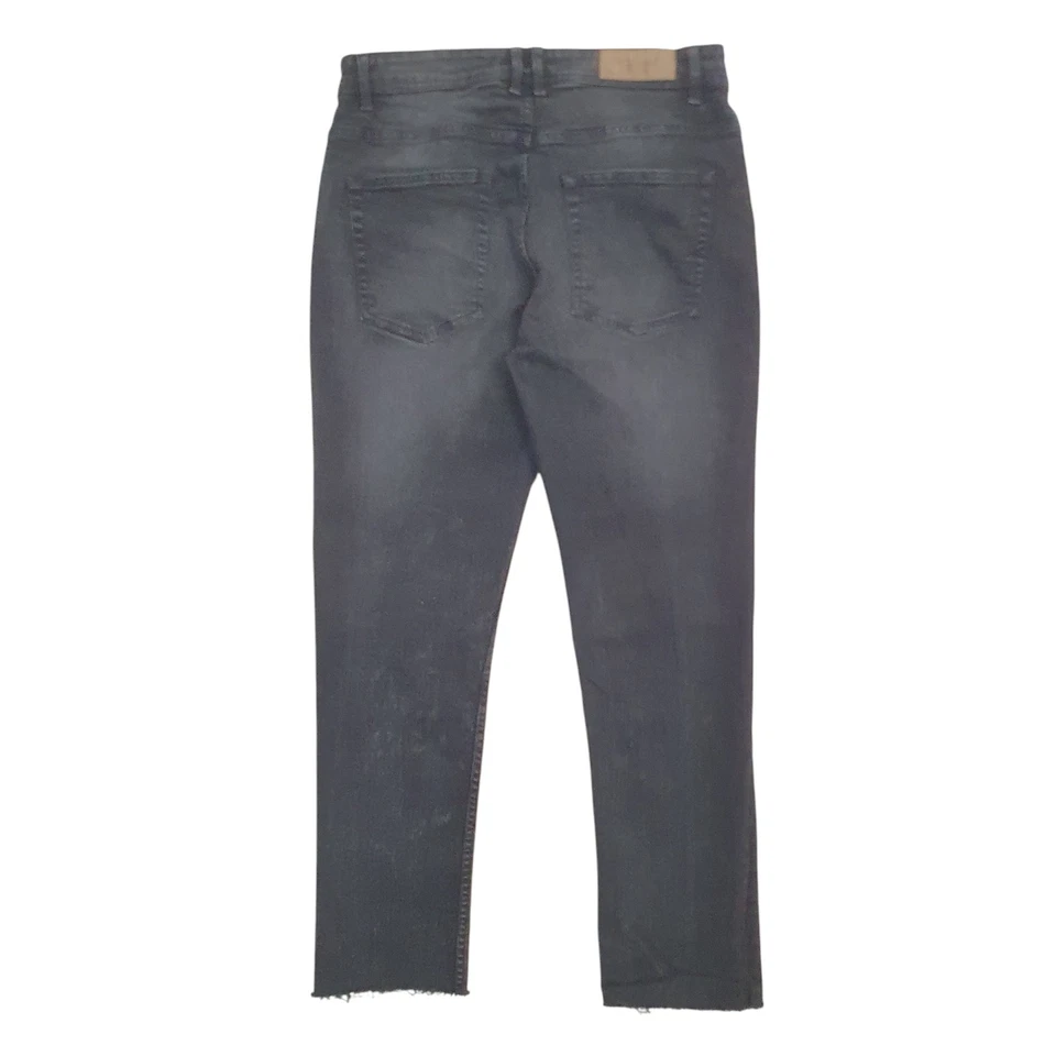 Pantalones de mezclilla negros ajustados BLEND Super Jeans para hombre calce elástico W32 L27 Foto 3 de 4