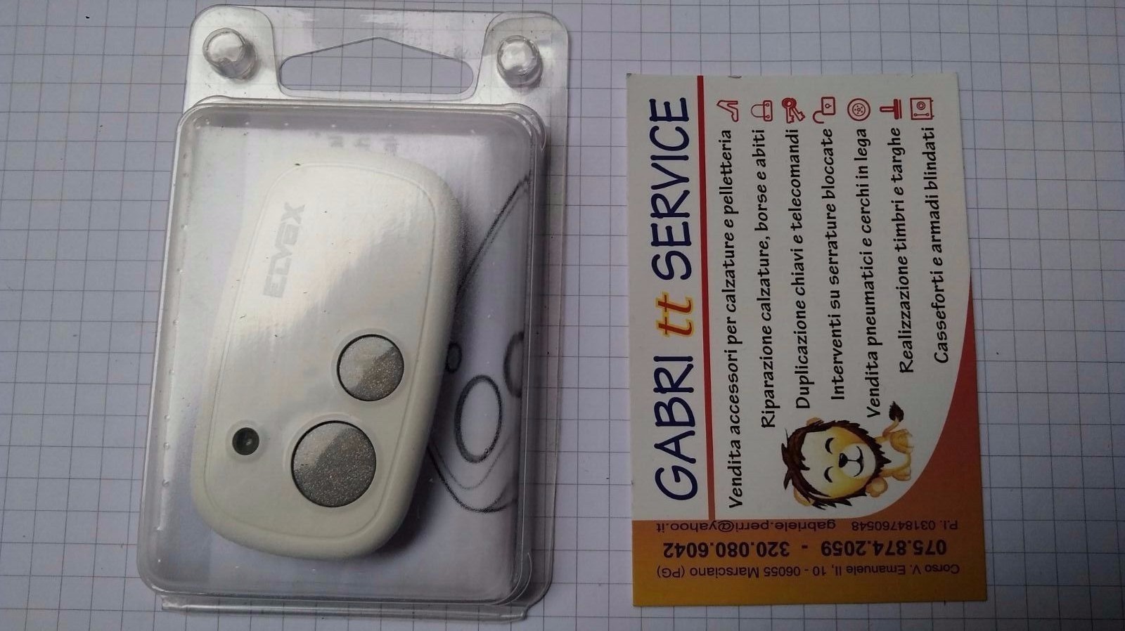 Proteggi la tua Casa con Elvox ETR5 Radiocomando Rolling Code Vimar - 1