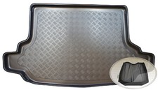 Z334476 Gerippte Kofferraumwanne + Klett-Netz für Subaru Forester 3 SH Vor-Facel