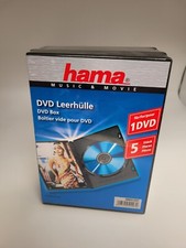 Hama 5x Pack Mini-DVD Mini-CD 8cm Hüllen Leer-Hülle Case Box CD-R DVD-R CD-Hülle