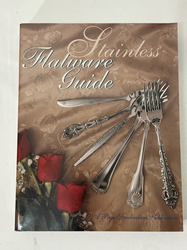 Stainless Flatware Guide Book 1998 Collectors Resellers Replacements Frederiksen - Picture 1 of 8
