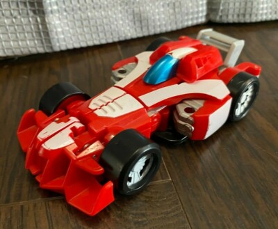 Transformers Rescue Bots Academy HEATWAVE Fire Bot Playskool Heroes RACE CAR