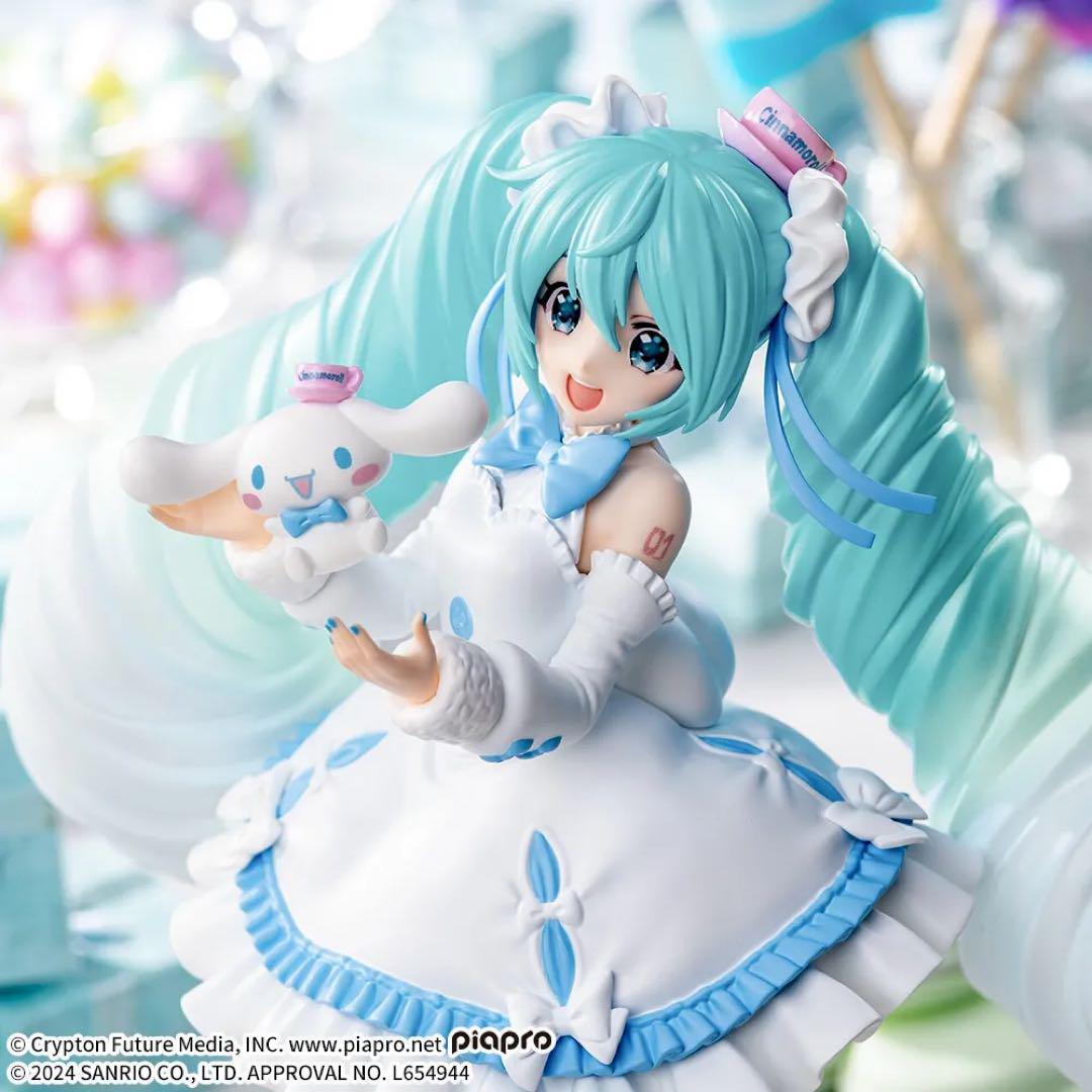 L HATSUNE MIKU x CINNAMOROLL ジャンパー ブルゾン Hatsune Miku Series Luminasta Cinnamoroll Figure | eBay