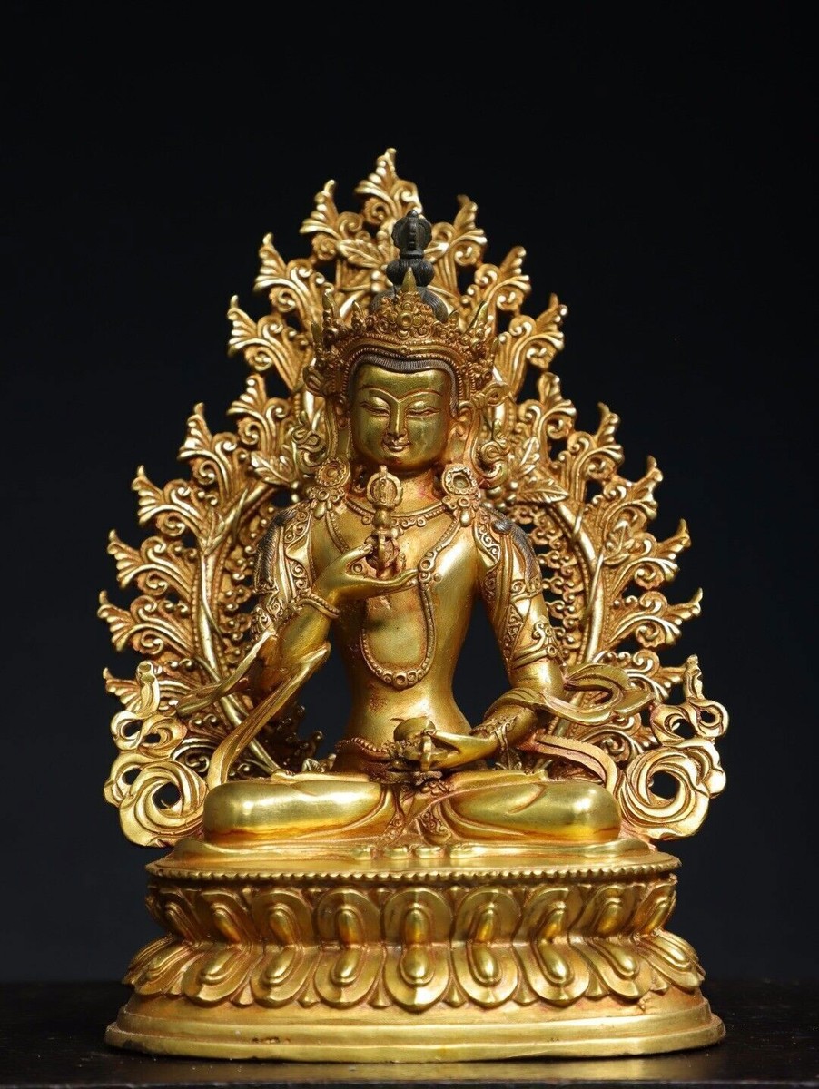 オールドチベット仏教 銅製 金工細工仏陀鈴 Dorje Vajra Bell オールドチベット仏教 銅製 金工細工仏陀鈴 Dorje Vajra Bell