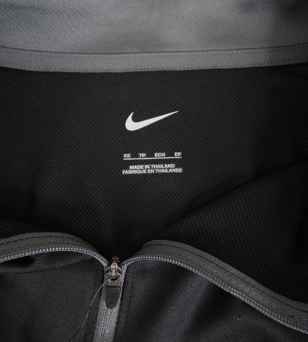 Nike Golf Dri-Fit 1/2 Zip Pullover Men's Size XS Black & Gray 779795-011 - NEW - Picture 6 of 7