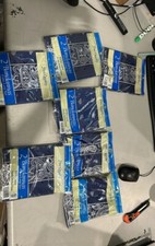 Vtg 2 pack Bandannas Blue Paisley 100 Natural Cotton Color Fast XL Size