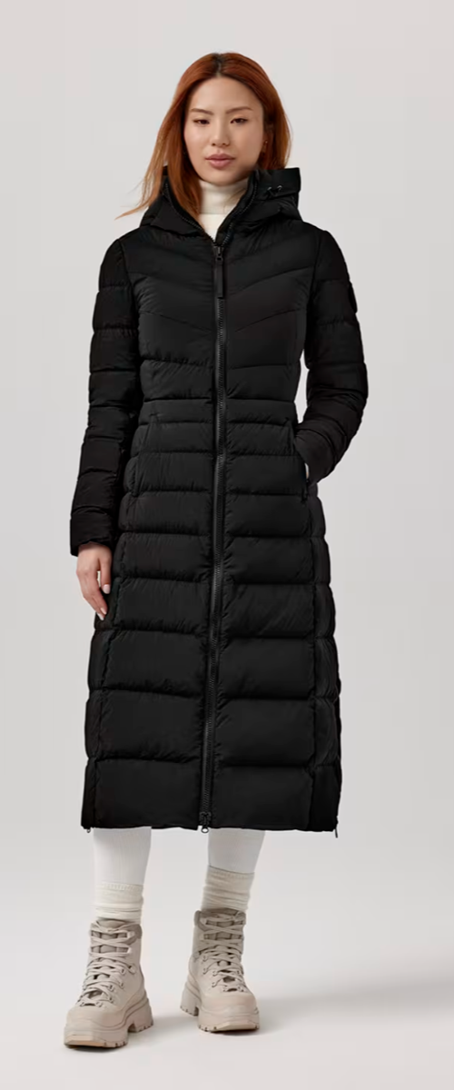 【関税&送料込】  Sinclair Long Coat Sinclair Long Coat Black Label | Canada Goose MN