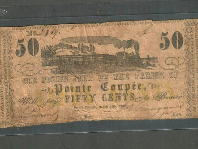 50 CENT "PARISH OF POINTE COUPEE" (THE POLICE JURY) "PARISH OF POINTE