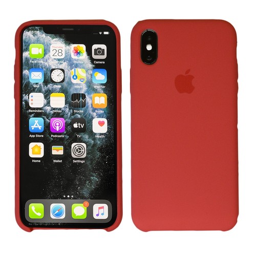 Funda Silicona Líquida para iPhone X XR XS 11 12 MAX Pro MINI Original - Imagen 5 de 22