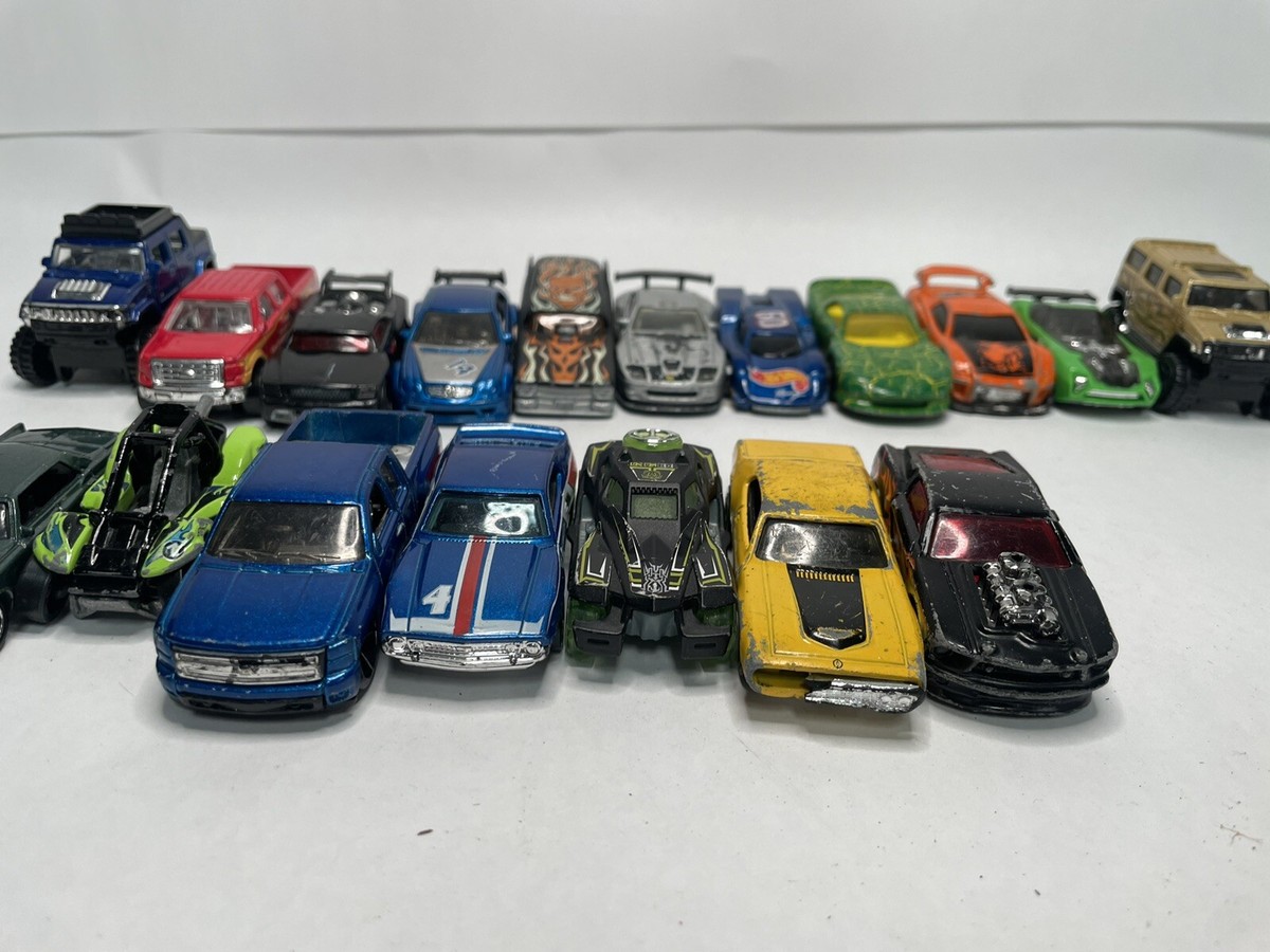 Lot of 19 Hot Wheels Cars Vintage to Now Various Styles and