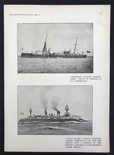 Naval Partenope Italian & Dupuy de lome French 1895 Halftone Prints The Album