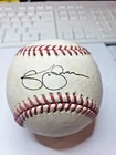 Autographed JOHN LANNAN Official  Rawlings Major League Baseball JSA COA