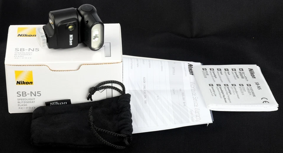 Nikon Speedlight SB-N5 Shoe Mount Flash for Nikon 1 Cameras - Mint in Box! - Image 2 of 4