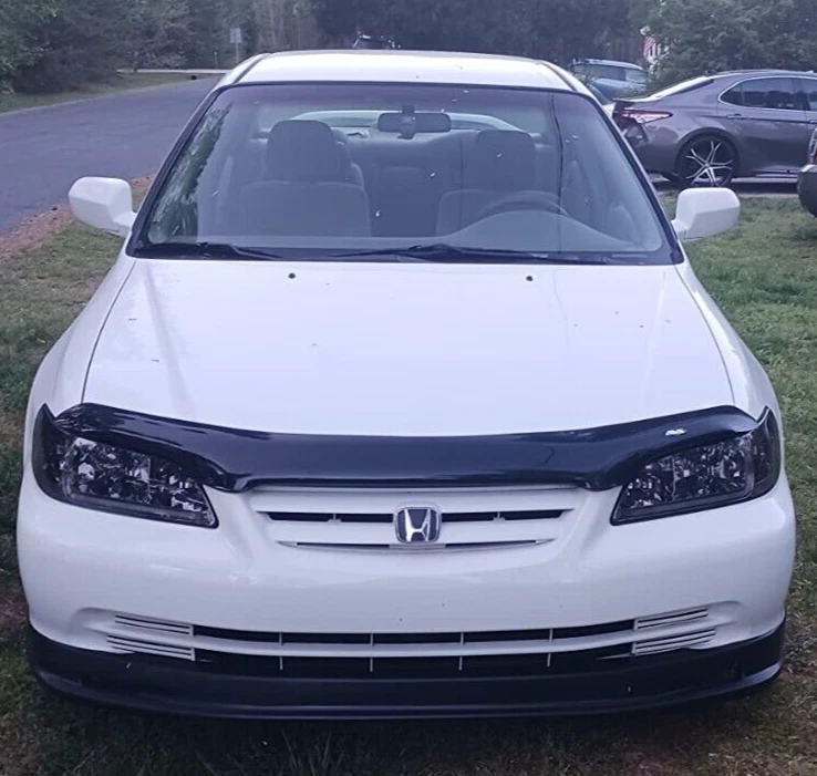 Protector de capó AVS CarFlector deflector protector contra insectos para Honda Accord 1998-2002 Foto 3 de 4