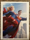 supergirl superman 16x12 Art Print DC Poster by Stanley Artgerm Lau