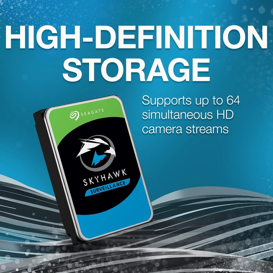 Seagate Skyhawk 4TB Video Internal Hard Drive HDD – 3.5 Inch SATA 6Gb/s 64 - Image 3 of 4