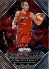 Elena Delle Donne 2021 Panini Prizm WNBA Fireworks Card #20