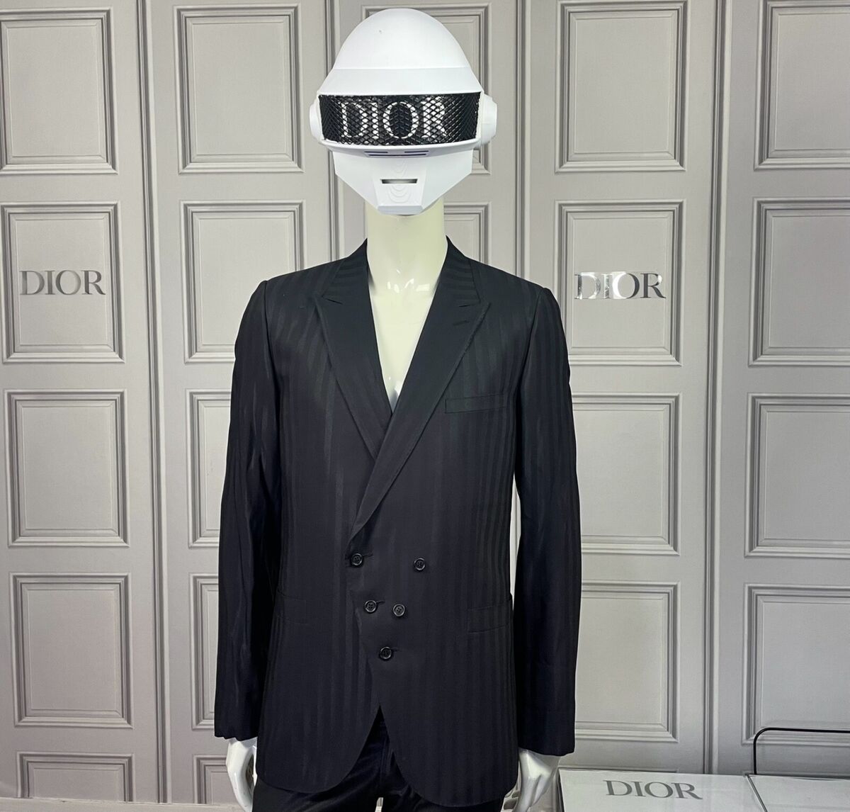 Rare & Great Dior Homme Hedi Slimane SS06 Pinstripe Waxed Rare & Great Dior Homme Hedi Slimane SS06 Pinstripe Waxed