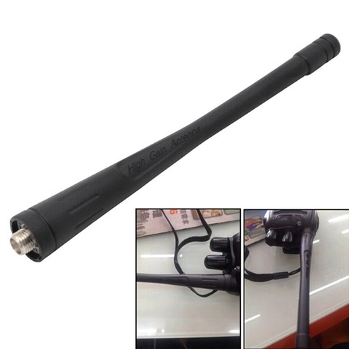 black high gain sma female antenna for baofeng 888s walkie talkie two-way rad`sf - Zdjęcie 2 z 6