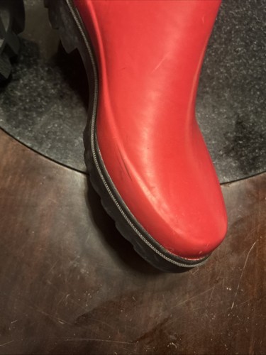 Polo Sport Ralph Lauren Women Boots Red Size 9B - Picture 8 of 14