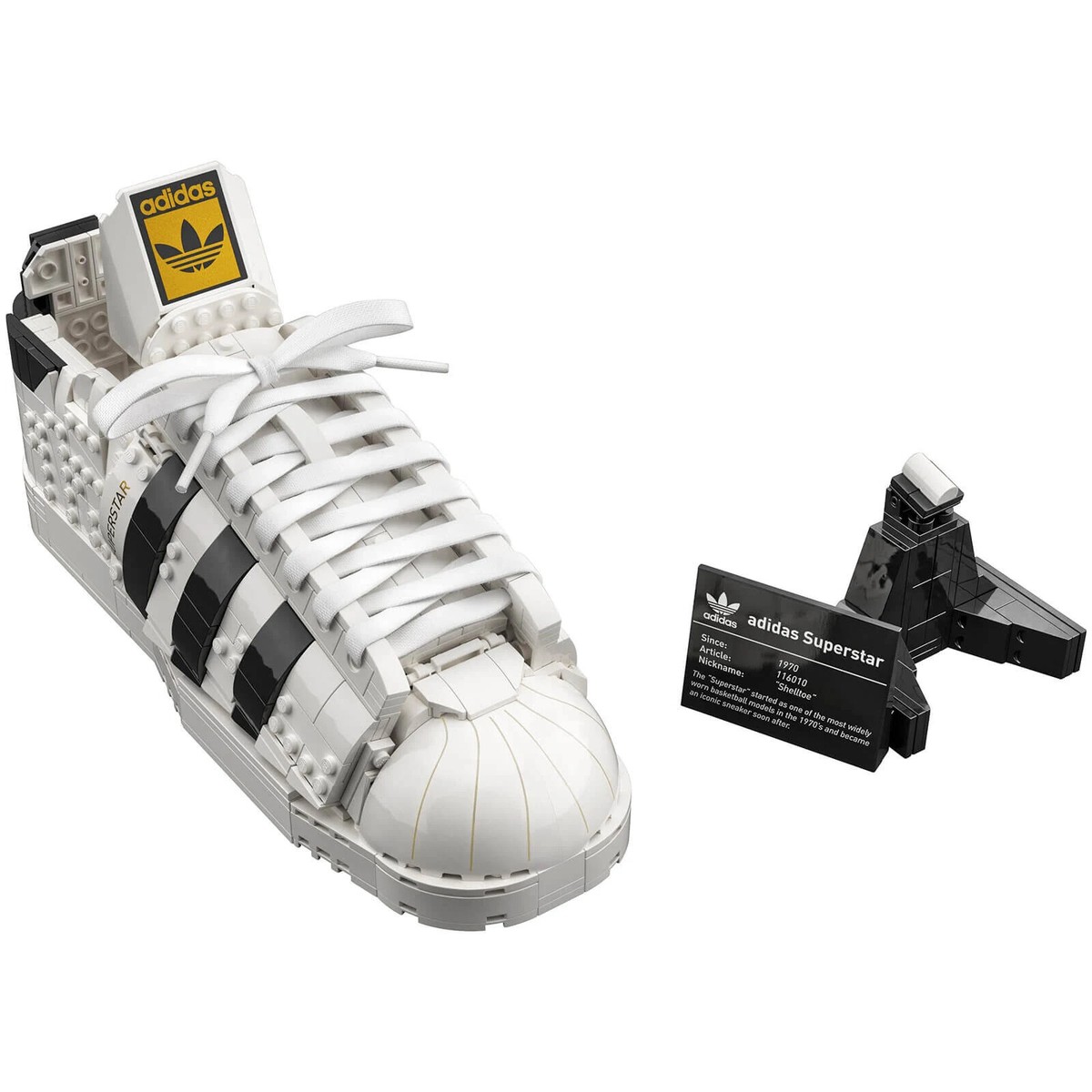Lego 10282 Adidas Originals Superstar Sneaker Shoe Building Set