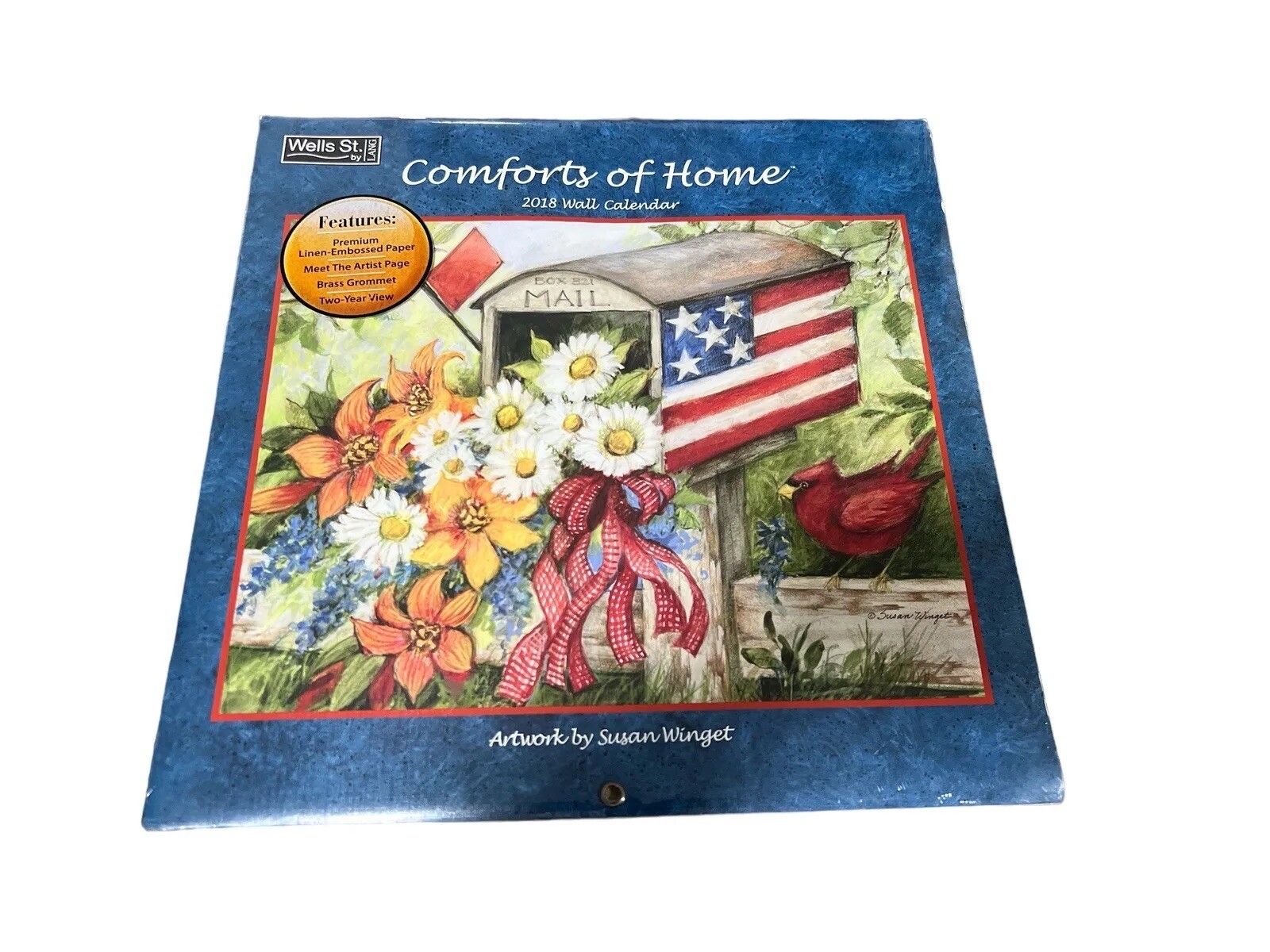 Wells St. by Lang Comforts of Home 2018 Wall Calendar -Artwork by Susan  Winget | eBay