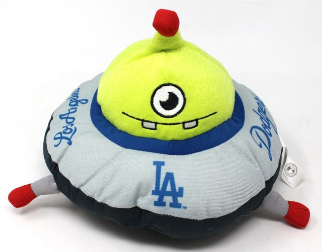 Los Angeles Dodgers MLB Flying Saucer Alien Rallymen Plush Stuffed