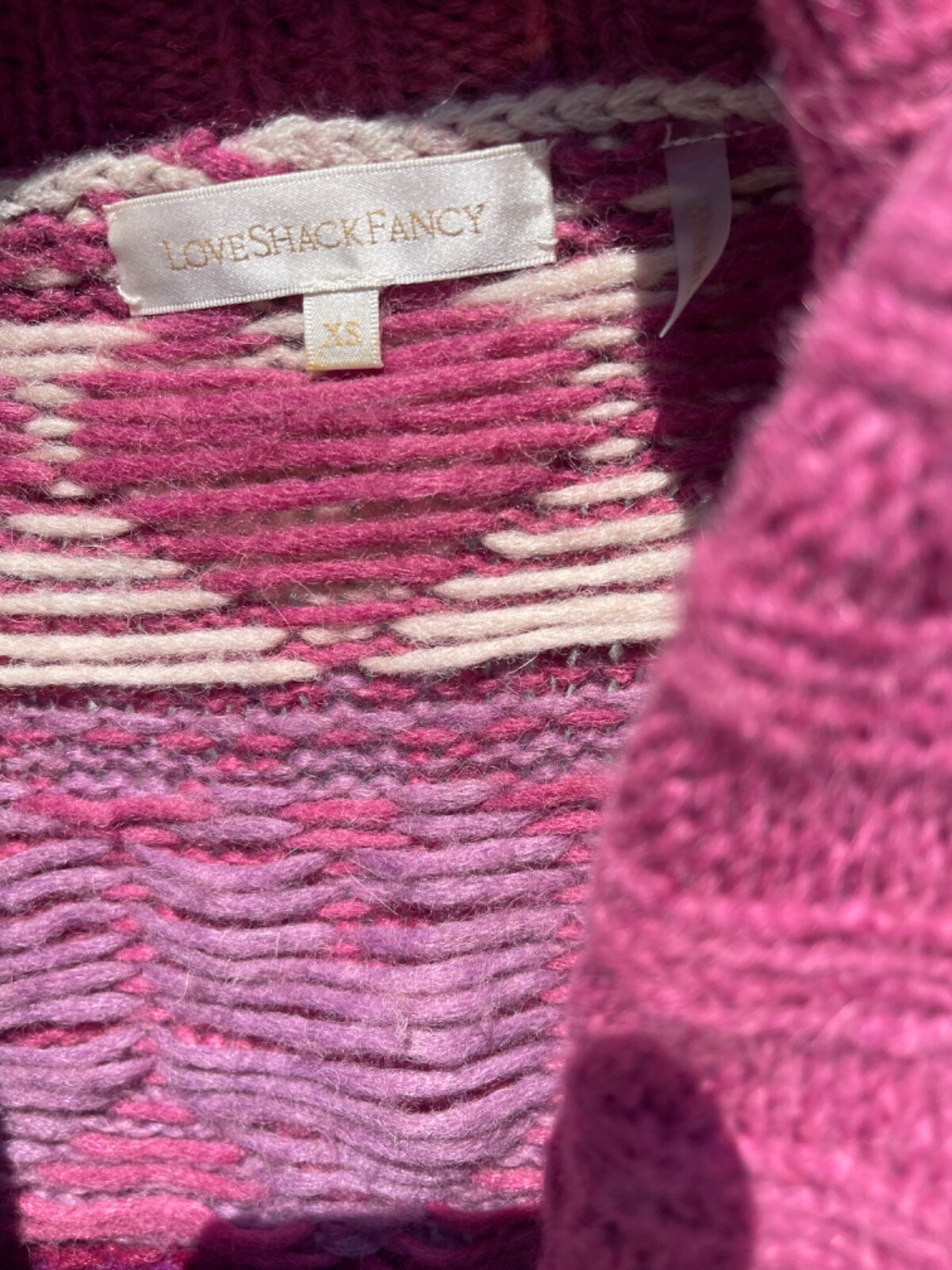 LoveShackFancy NOVA Alpaca Wool Duster Cardigan S… - image 5