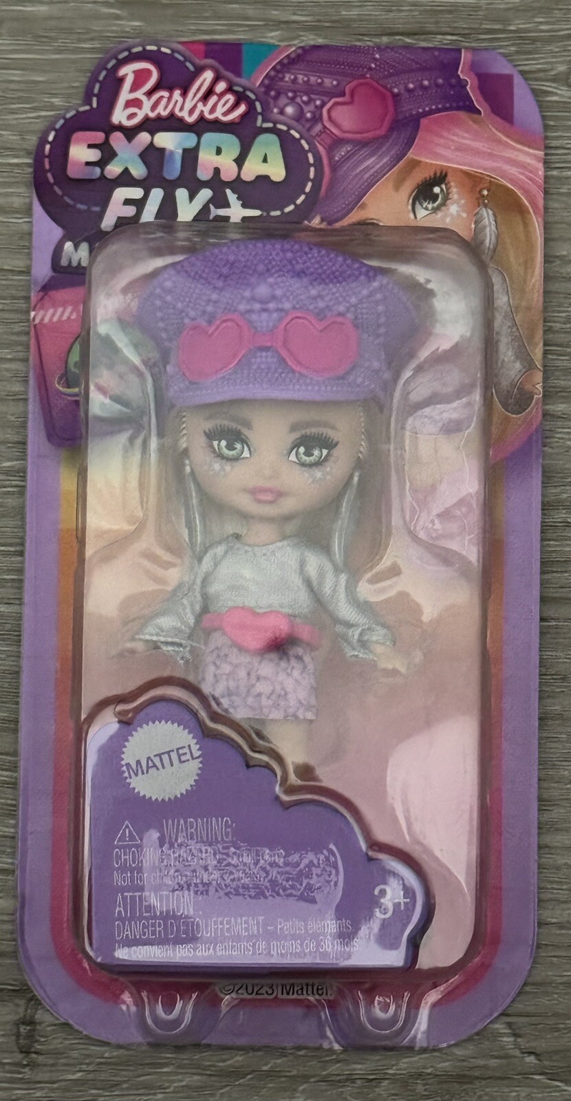 Barbie Extra Fly Mini Minis Travel Doll with Metallic Desert Fashion New 2023
