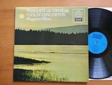 SPA 398 Ruggiero Ricci Sibelius & Dvorak Violin Concertos NEAR MINT Decca LP