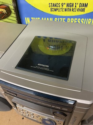 AIWA XR-HG5MD MD/CD stereo system-3CD changer, MD player