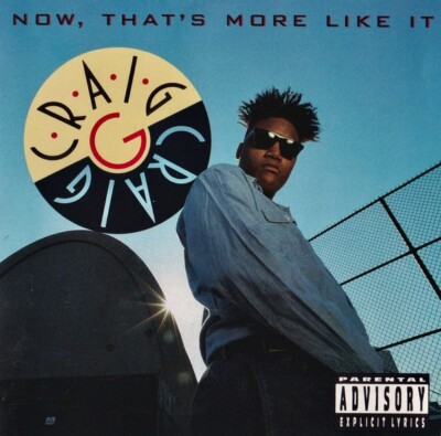 Craig G Now That's More Like It New CD
