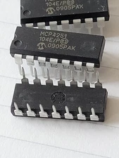 Motorola 5PCS MCP4251-104E/P MICROCHIP PDIP-14 DIGITAL Potentiometer