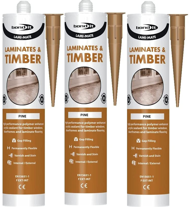 Bond it Lami mate & Timber Pine Sealant Gap Filler 310ml - Pack of 6 - Image 5