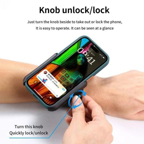 Clip Armbands Phone Holder Arm Band Bracket for iPhone/Samsung/Xiaomi Sport - Zdjęcie 10 z 12