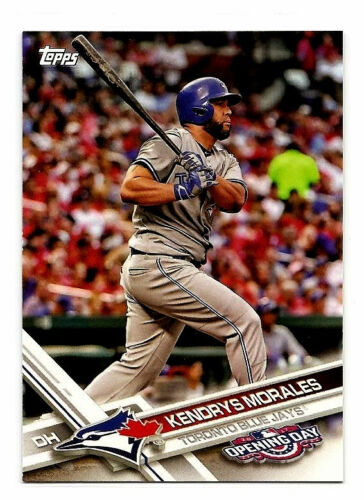 2017 Topps Opening Day #46 Kendrys Morales Toronto Blue Jays Mint, Gem?