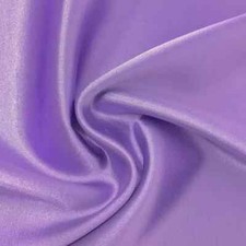 Lilac Charmeuse Satin Fabric  58" Wide  Stretchy  Silky  Ideal for Brides 