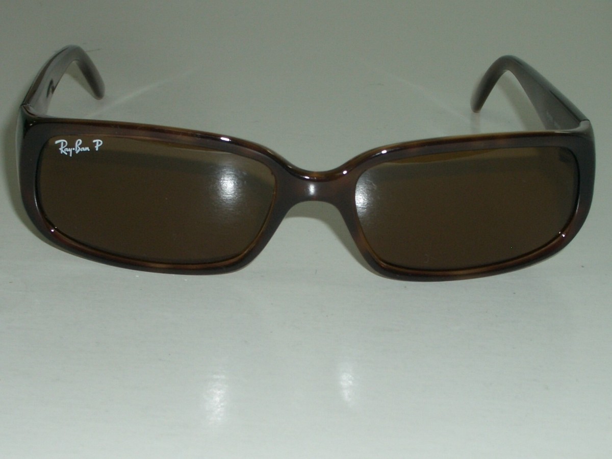 Ray-Ban tortoise Rectangular Sunglasses with Tan Leather Case Ray-Ban Active Rectangle Sunglasses Brown Havana Tortoise  main image 4