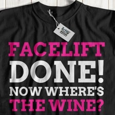 Funny Facelift T-Shirt Rhytidectomy Gifts & Plastic Surgery Tee Surgeon Recovery