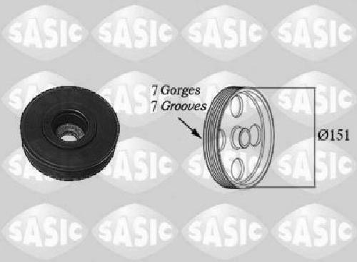 Original Sasic Riemenscheibe Kurbelwelle 2154017 FüR Renault-image
