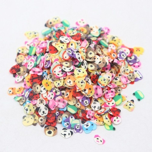 Polymer Clay Slices Fruit Star Flower Clays Slime Filling Craft Nail Art Decor - Picture 36 of 40