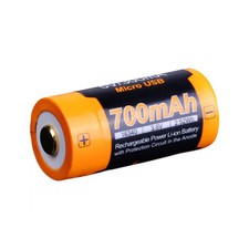 Fenix ARB-L16-700 16340 Li-Ion Akku 3,6V 700mAh RC123A Geschützt ohne USB-C