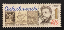 1986 Czechoslovakia Birth Centenary Of Vratislav Hugo Brunner  DF1/3