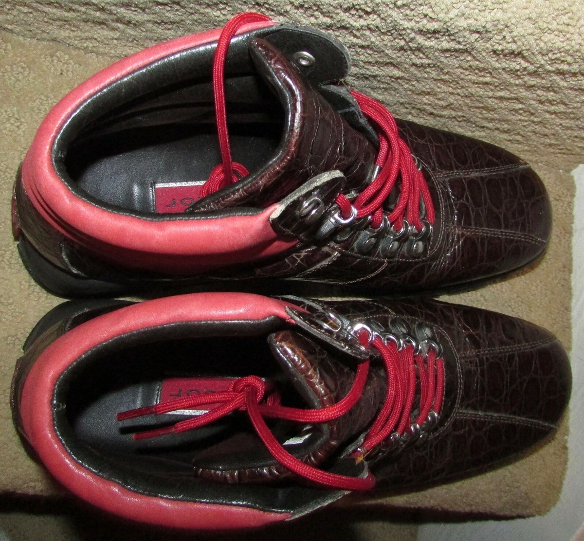 Jordan by Cole Haan Mens Leather Icy SAMPLE Hiking Boots Sz 11.5