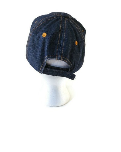 Baseballmütze San Francisco schwarz Denim abgenutztes Logo Erwachsene LANZA USA - Bild 3 von 5