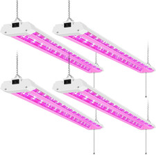 4FT LED Grow Lights 50W Full Spectrum Integrated 4 Foot Growing Lamp Fixtures fo