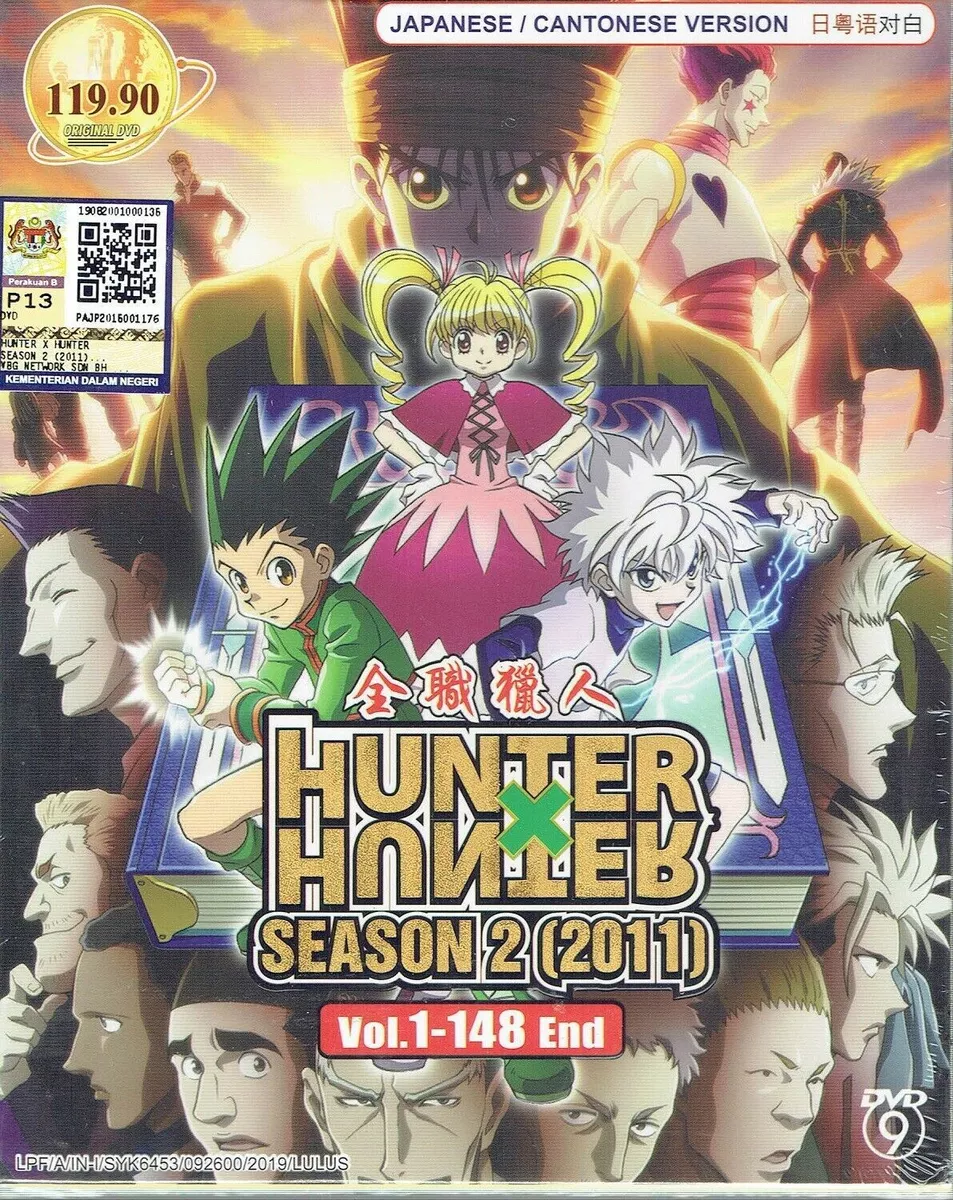 Hunter X Hunter Season 1 Tv1-92 End OVA 2 Movies DVD Ship From USA for sale  online