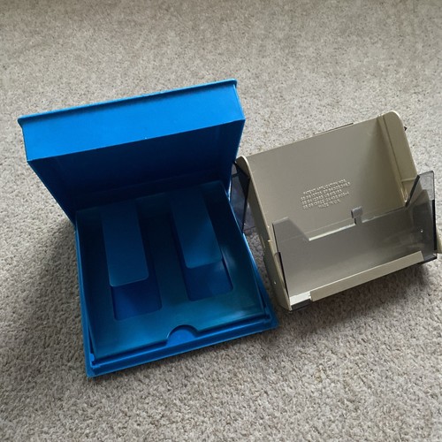 2 x Vintage Floppy Disk Plastic Storage Boxes Suitable for 5.25" Floppy Disks - Photo 5/13