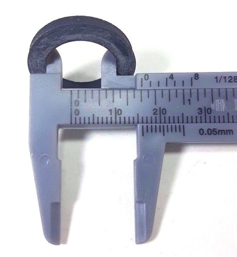 Pkg/100, 5/8" x 1/8" EPDM Water Meter Gasket, for 5/8" x 1/2" (5/8") meter - Picture 6 of 6