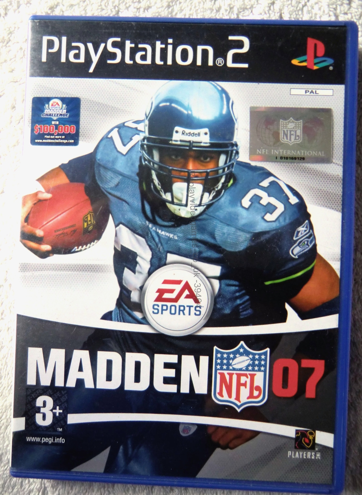 39464 Madden NFL 07 - Sony PS2 Playstation 2 (2006) SLES 54248